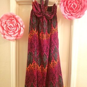 Gorgeous strapless/Halter Dress Size XL